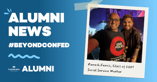 Alum Ramesh Ferris, former SUCCI President, continues to shape change worldwide